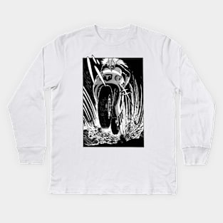 Kamen Rider Ishinomori Art Kids Long Sleeve T-Shirt